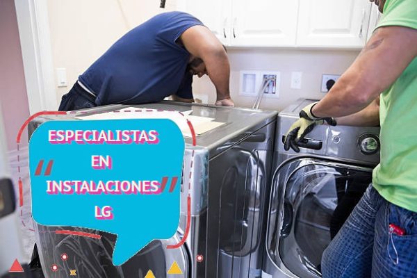 Instalación de lavadoras LG en Bogotá